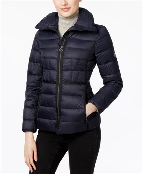 michael kors puffer jacket macys|Michael Kors lightweight puffer jacket.